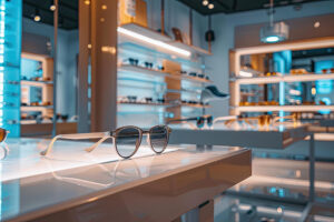עיצוב חנות אופטיקה