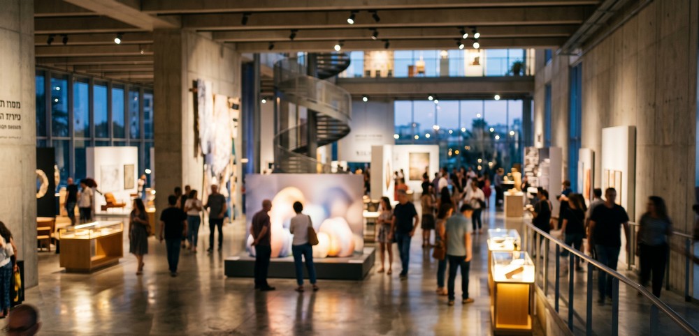 חלל תצוגה מעוצב